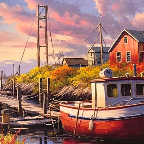 Buffalo Games - Old Boathouse - 500 Piece Jigsaw Puzzle - Picture 4 of 7